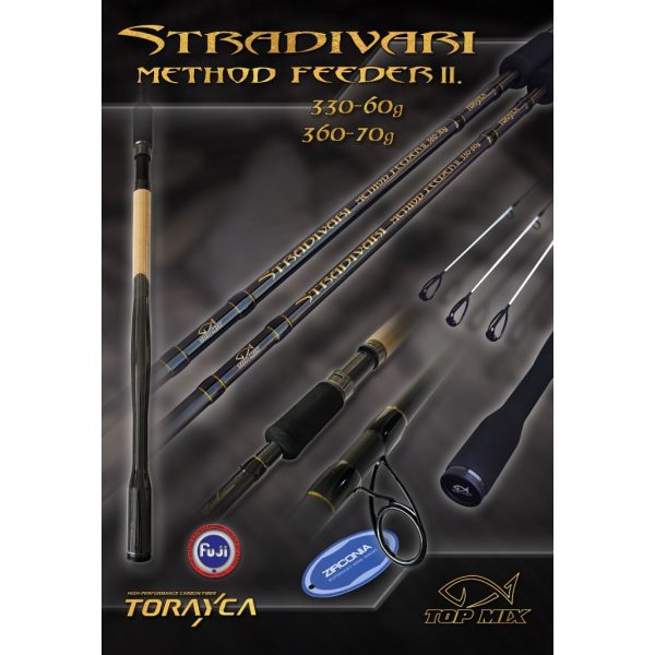Top Mix Stradivari Method Feeder II 360 3,60m 70gr 3+3 part Feeder Bot