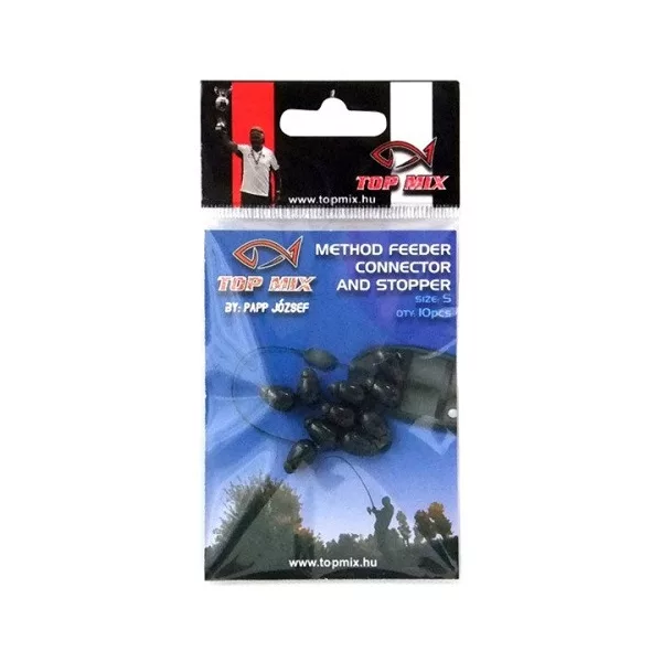 Top Mix Method Feeder Army Green S Quick Link 10pcs
