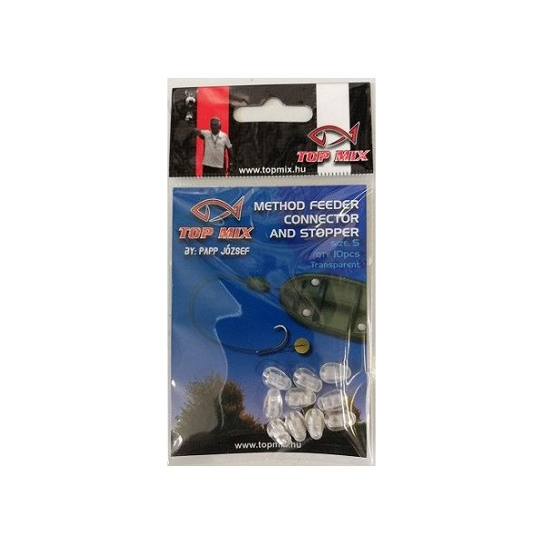 Top Mix Method Feeder Fluo Clear S Quick Link 10pcs