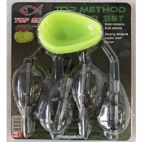 Top Mix Top 4 Method Feeder Basket Set