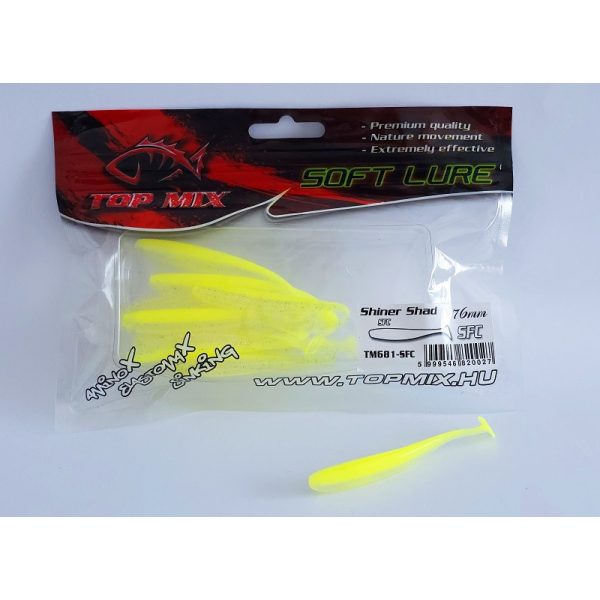 Top Mix Shiner Shad SFC 7,6cm Plastic Bait 10pcs