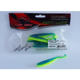 Top Mix Shiner Shad Cold Blue-Lime 10,0cm Plastic Lure 6pcs