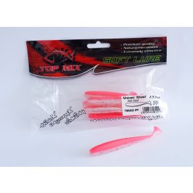 Top Mix Shiner Shad Pink Pearl 10.0cm Plastic Bait 6pcs