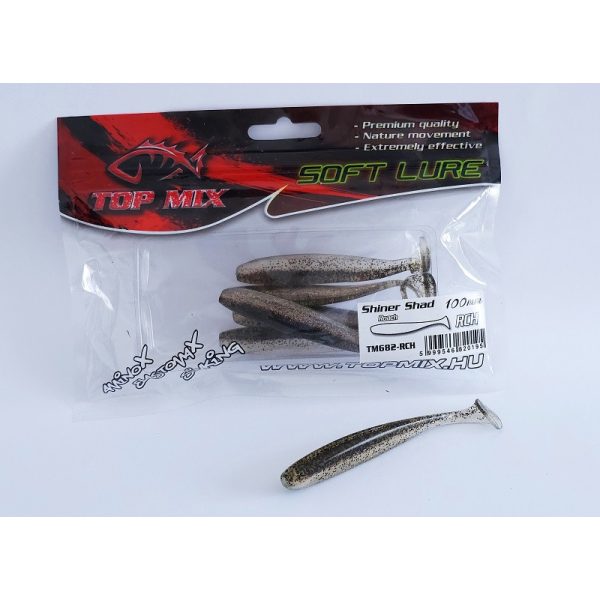 Top Mix Shiner Shad Roach 10,0cm Plastic Bait 6pcs
