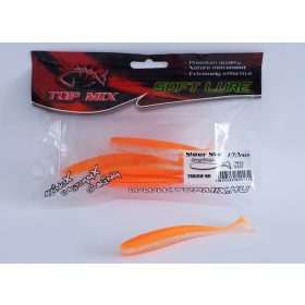 Top Mix Shiner Shad Sunny Orange 10,0cm Plastic Bait 6db