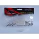 Top Mix Shiner Worm White Pearl 6,0cm Plastic Caterpillar Bait 10pcs