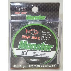 Top Mix X8 Monster 0.14mm 10m Braided Leader Line