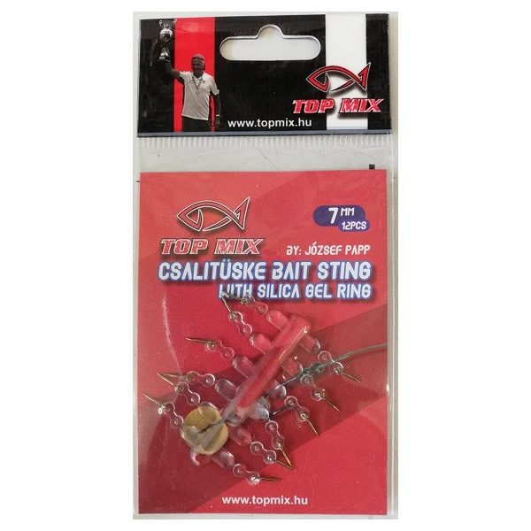 Top Mix 7mm Lure Spike Silicone Hair Tip 12pcs