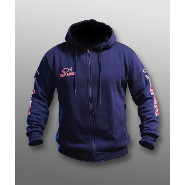 Top Mix Team 2XL Blue Hooded Sweatshirt