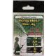 Top Mix Method Feeder 6 Braided Pre-Braided Bearded Ear Hook with Baited Spike 3db