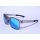 Top Mix Polarized Blue Classic Sunglasses with Top Mix