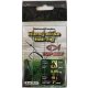 Top Mix 6 Ears, Bearded Braided Hook with Lure 3pcs