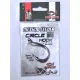 Top Mix Method Feeder Circle 12 Eyed, Barbed Carp Hook 10pcs