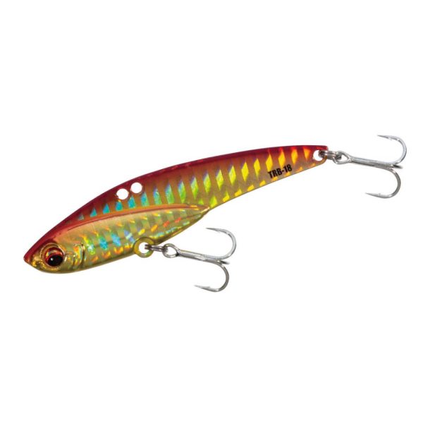 Major Craft Tidrift Blade 8cm 25gr #002 Red Gold UV Vertical Lure