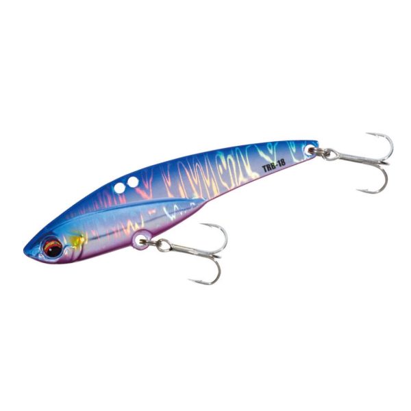 Major Craft Tidrift Blade 8cm 25gr #004 Blue Pink UV Vertical Lure