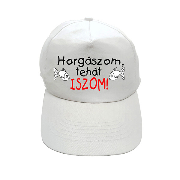 Baseball Cap I fish So I drink