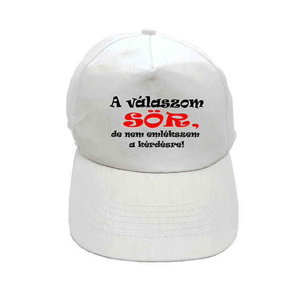 Baseball Cap My Answer Beer!