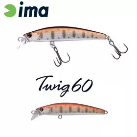 Ima Twing 60S 6cm 6,5gr 004 Gold Yamame Wobbler