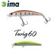 Ima Twing 60S 6cm 6,5gr 010 Smoke Pearl Chart Wobbler
