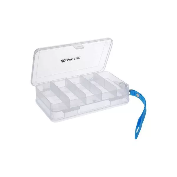 Mikado 19cmx11cmx4.8cm Double Tackle Box with Strap