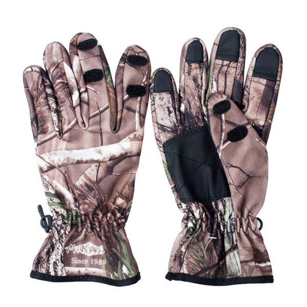 Mikado Neoprene Gloves Camo XL