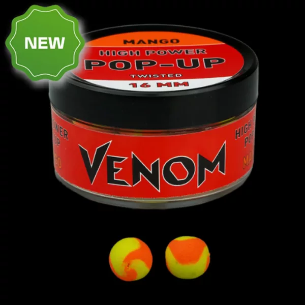 Feedermánia Venom High Power Pop-Up 16mm Mango Feeding Boilie