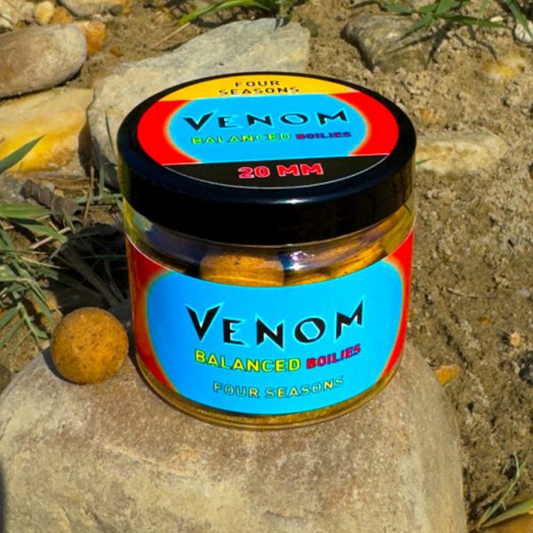 Feedermánia Venom Balanced Boilies Four Seasons 20mm Sinking Hookbait