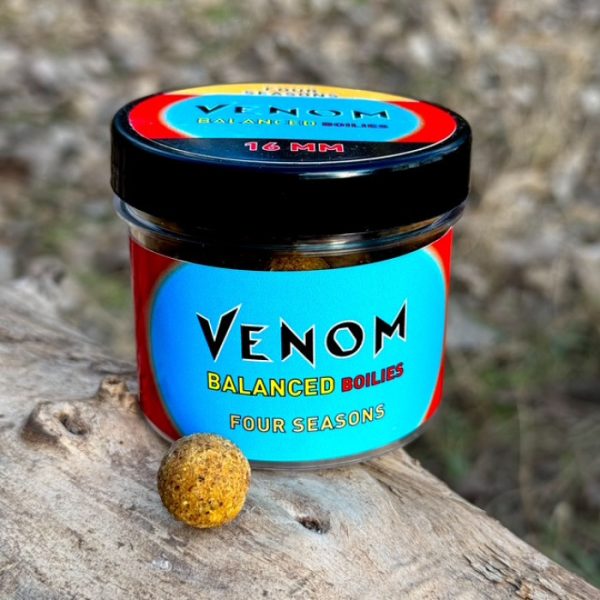 Feedermánia Venom Balanced Boilies Four Seasons 16mm Sinking Hookbait 100gr
