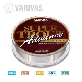   Varivas Super Trout Advance Nylon 100m 0.117mm 2.5lb Monofil Main Line