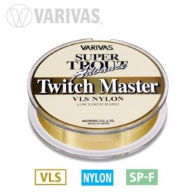   Varivas Super Trout Twitch Master 100m 0.185mm 6lb Gold Monofilament Main Line