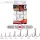 Varivas Nogles Zero Friction #4 Eyed Barbed Treble Hook 5pcs