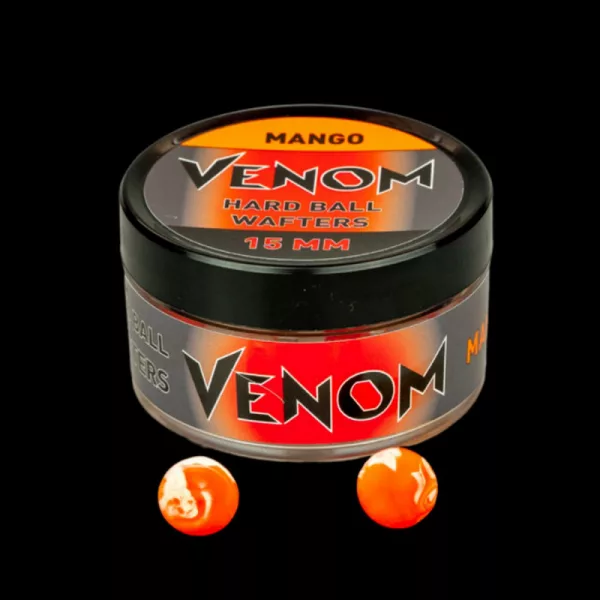 Feedermánia Venom Hard Ball Wafters 15mm Mango Feeding Boilie