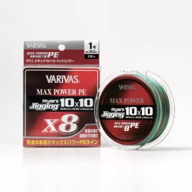   Varivas Avani Jigging 10x10 Max PE X8 200m #0,6 14,5lb Braided Main Line