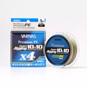   Varivas Avani Jigging 10x10 Premium PE X4 200m #1.5 25lb Braided Mainline