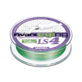   Varivas Avani Eging LS4 PE Tip Run 200m #0,6 10lb Marking Fluo Green Braided Main Line