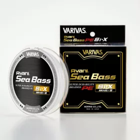   Varivas Avani Sea Bass SI-X PE X8 150m #1.5 30lb Premium White Braided Main Line