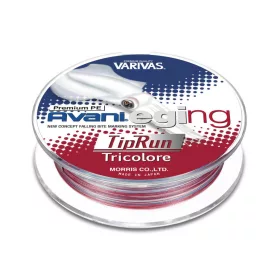   Varivas Avani Eging Tip Run Premium PE 150m #0,6 0,128mm 10,0lb Tricolore Braided Main Line