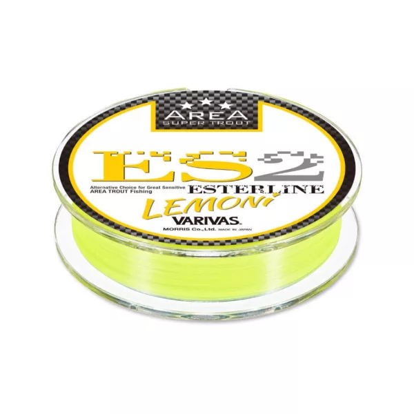 Varivas Super Trout Area ES2 Ester Lemoni 80m 0.091mm 1.75lb Monofilament Main Line