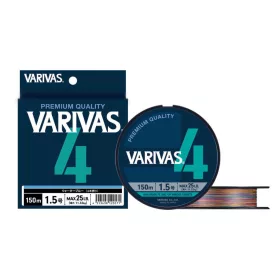   Varivas PE 4 Marking Edition 150m #1,0 0,165mm 18lb Vivid 5 Color Braided Main Line