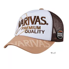 Varivas Breathable Mesh Cap Sandy Brown Baseball Cap