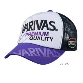 Varivas Breathable Mesh Cap Purple Baseball Cap