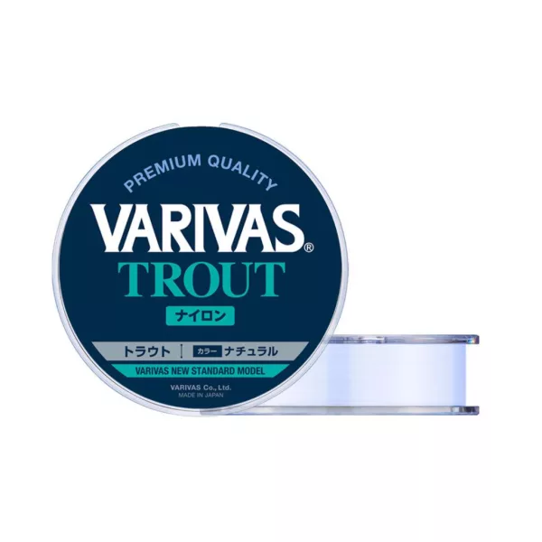 Varivas Trout 100m 0.165mm 4lb Natural Monofilament Mainline
