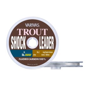   Varivas Trout ShockLeader Fluorocarbon 30m 0,205mm 6lb Fluorocarbon Leader Line