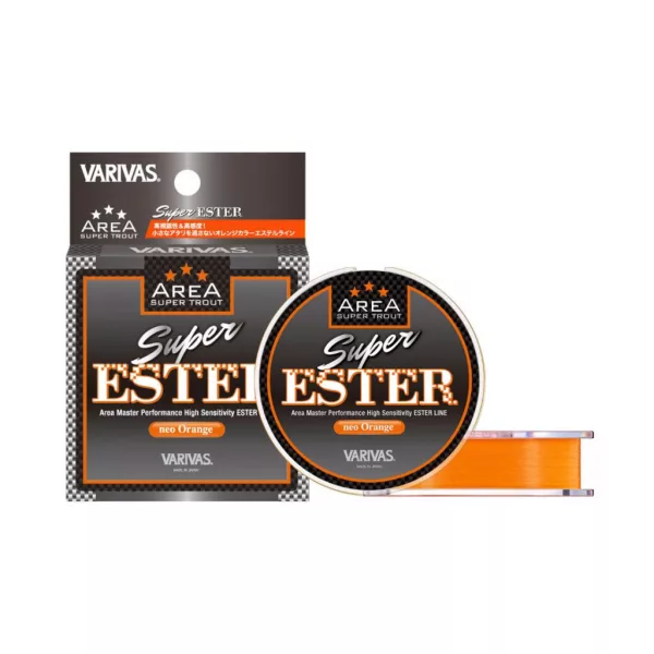 Varivas Super Trout Area Super Ester Neo Orange 140m 0.104mm 2.1lb Monofilament Mainline