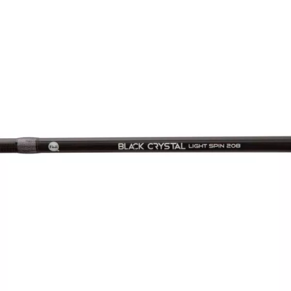 Mikado Black Crystal L Spin 3-15gr 2,08m 1 Piece Spinning Rod
