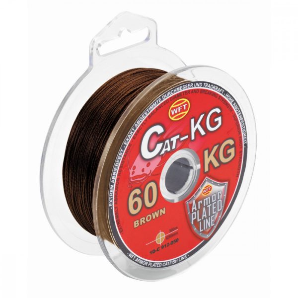 LINE WFT CAT 60KG 300M 0,50 BROWN - Main line - Braided line