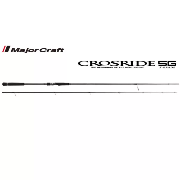 Major Craft Crosride 5G XR5-962MH R,Fast 2,89m 40-80gr 2 Piece Spinning Rod