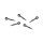Nytro Hi-Carbon Steel Method Bait Spike Bearded 7,5mm 10pcs