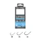 Nytro NTO-B1 16 0,15mm 7,5cm Pre-tied Eyed, Barbless Hook with Bait Ring 8pcs