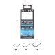 Nytro NTO-B1 18 0.13mm 7.5cm Pre-tied Eyed, Barbless Bait Ring Hook 8pcs